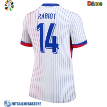 Fotballdrakt Dame Frankrike Adrien Rabiot #14 Bortedrakt EM 2024 Kortermet